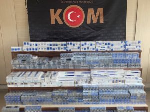 Gaziantep’te 3 Bin 890 Paket Kaçak Sigara Ele Geçirildi