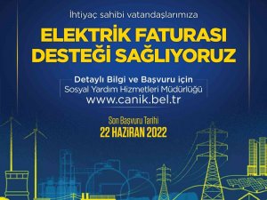 10 Bin Haneye Elektrik Faturası Desteği