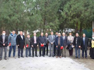 Hayırseverlere, İ̇l Sağlık Müdürü Açıkgöz’den Plaket