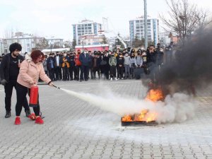 Akyurt’ta Okullarda Afet Tatbikatı