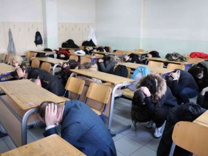 Bolu’da Deprem Tatbikatı