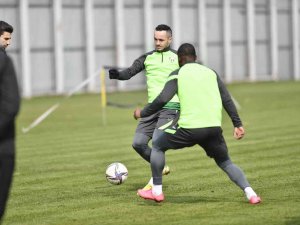 Bursaspor Şut Çalıştı