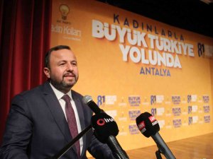 Ak Parti Antalya İ̇l Başkanı Taş:"kadınlarımızın Desteğiyle 2023 Seçimini Kazanacağız"