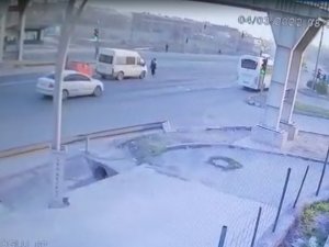 Çarpmanın Etkisiyle 5 Metre Sürüklendi