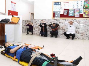 Kahramanmaraş’ta 6.4’lük Deprem Tatbikatı
