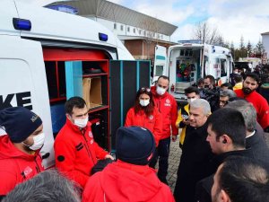 Kırşehir’de Deprem Tahliye Tatbikatı Yapıldı