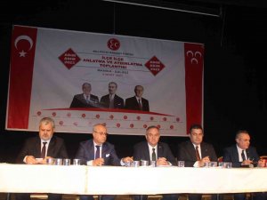 Mhp’nin İlçe Toplantıları Salihli’den Başladı