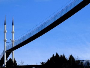 Kahramanmaraş’ta Minareli Köprüden Görsel Şölen
