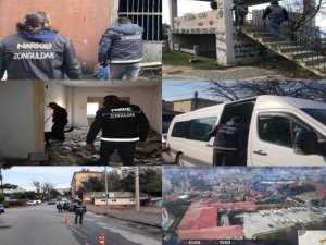 Emniyetten Okul Önlerinde Metruk Binalarında Uygulama