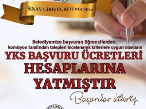 Belediye Üniversite Sınavı Ücretlerini Yatırdı
