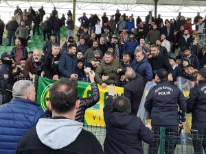 Maç Sonrası Gerginlik Yaşandı