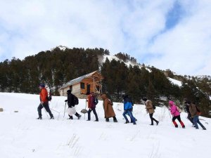 Gümüşhaneli Dağcılar Kadınlar İçin Yürüdü