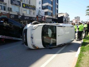 Bakan Yanık’ın Ziyareti Sırasında Başkanın Makam Aracına Çarptılar