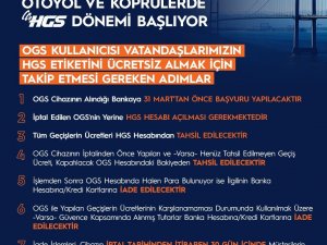Otoyol Ve Köprülerde Başlayan Hgs Dönemi İçin Ogs Kullanıcılarının Yapması Gerekenler Paylaşıldı
