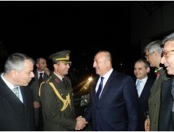 Çavuşoğlu Arnavut Mevkidaşı Buşati İle Görüştü