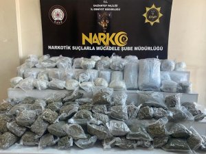 Gaziantep’te 59 Kilo Skunk Maddesi Ele Geçirildi