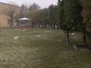 Silivri’de Kar Yağışı Başladı