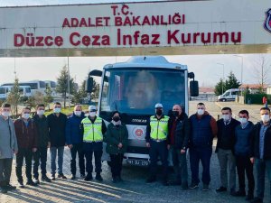 Cezaevi Nakil Aracı Şoförlerine Trafik Eğitimi