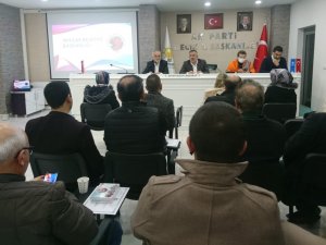 Başkan Kepez Ak Parti İ̇l Yönetim Kurulu Toplantısında Sunum Yaptı