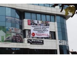Mhp’li Başkan Şeremet’e Pankart Davası