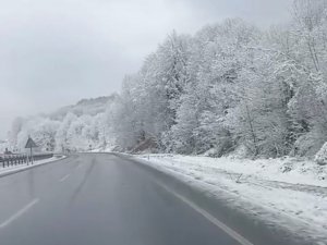 Zonguldak’ın Yüksek Kesimlerinde Kar Etkili Oldu