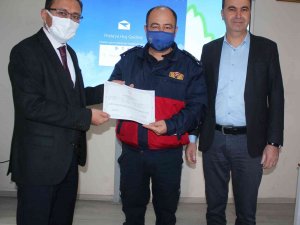 İ̇tfaiye Çalışanları Sertifikalarını Aldı