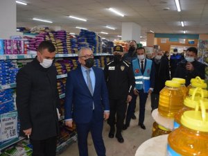 Valinin Market Denetiminde İki Market Hakkında İnceleme Başlatıldı