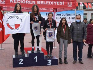 Keçiören, Okullar Arası Oryantiringe Ev Sahipliği Yaptı