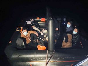 Datça’da 19 Düzensiz Göçmen Kurtarıldı