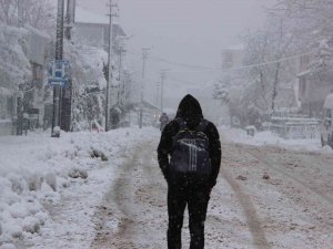 Burdur’un Yeşilova İlçesinde Eğitime Kar Tatili