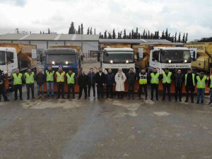 Gebze’de Ekipler Karla Mücadeleye Hazır