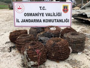 Çalınan Dikenli Teller Bulunarak Sahibine Telim Edildi