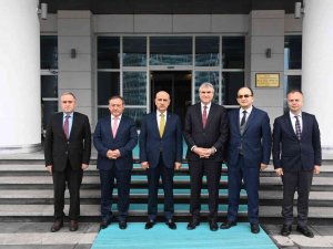 Başkan Yüce’den Bakan Kirişçi’ye Hayırlı Olsun Ziyareti