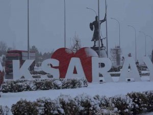 Aksaray’da Kar Yağışı