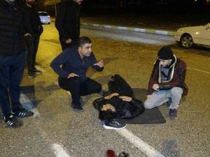 Otomobil İle Motosiklet Çarpıştı: 1 Yaralı