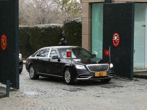 Cumhurbaşkanı Erdoğan, Azerbaycan Cumhurbaşkanı Aliyev İle Bir Araya Geldi