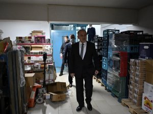 Vali Stokçu Denetimine Katıldı