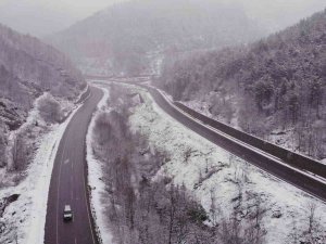 Zonguldak’ta Kar Etkili Oldu