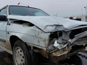 Samsun’da Trafik Kazası: 1 Yaralı