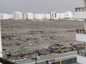 Şanlıurfa’da Dolu Ve Yağmur Etkili Oldu