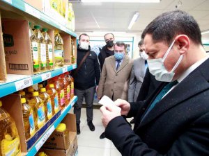 Vali Masatlı’dan Marketlere Yağ Ve Fiyat Denetimi