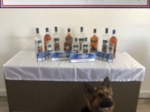 Jandarma’dan Kaçak Alkol Ve Sigara Operasyonu