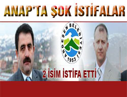 Rize'de Anap'ta istifa