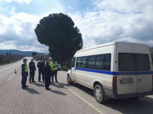 Selendi’de İşçi Servisleri Denetlendi