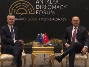 Nato Genel Sekreteri Stoltenberg, Bakan Çavuşoğlu İle Bir Araya Geldi