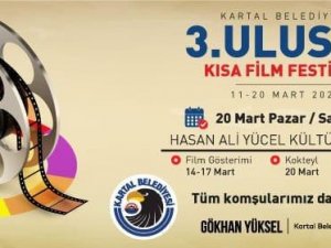 Kartal Belediyesi 3. Ulusal Kısa Film Festivali Başlıyor