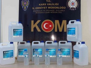 Kars’ta Sahte İçki Ele Geçirildi