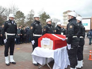 Hayatını Kaybeden Polis Memuru Törenle Memleketine Uğurlandı