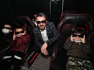 Başkan Çetin Öğrencilerle Birlikte Uzay Yolculuğuna Çıktı