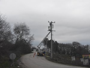 Sinop’ta Elektrik Arızaları Gideriliyor